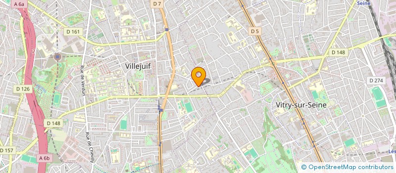 localisation de l'entreprise MONSIEUR SRINIVAS SHAMALA  VILLEJUIF