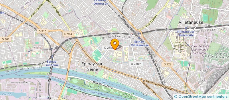 localisation de l'entreprise MONSIEUR SRIRAM SINNATHTHURAI  EPINAY-SUR-SEINE