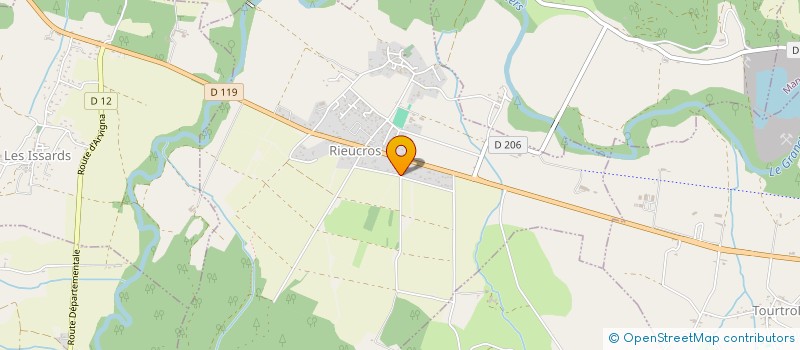 localisation de l'entreprise MONSIEUR STALLONE DIBARD à RIEUCROS
