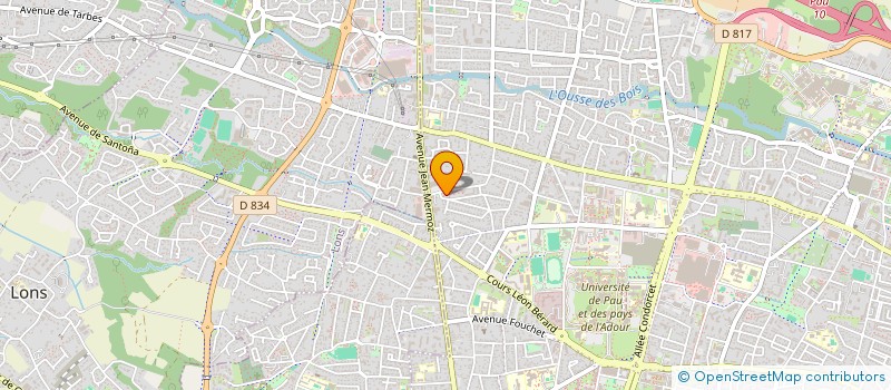 localisation de l'entreprise MONSIEUR STALLONE DIMUNDU KWETA à PAU