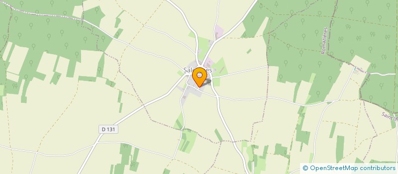 localisation de l'entreprise MONSIEUR STAMFORD MARTHEWS  SALEIGNES