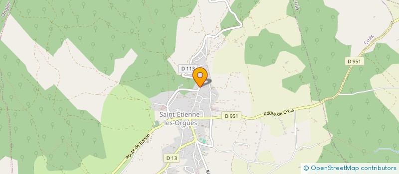 localisation de l'entreprise MONSIEUR STAN BOISSET à SAINT-ETIENNE-LES-ORGUES