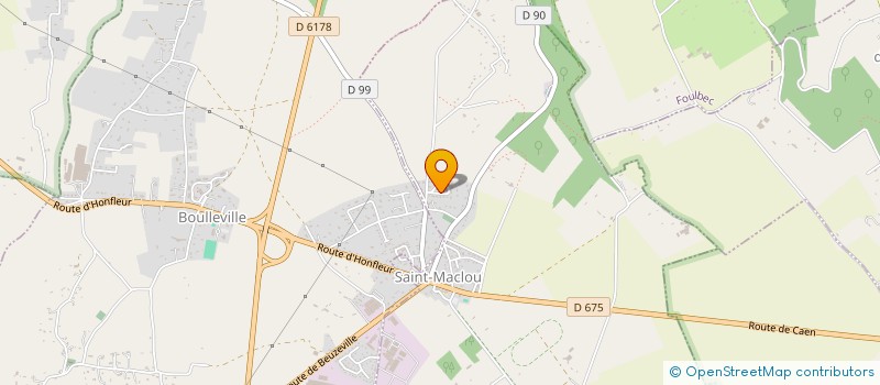 localisation de l'entreprise MONSIEUR STAN DAVID  SAINT-MACLOU