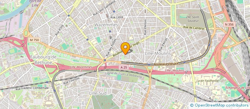 localisation de l'entreprise MONSIEUR STAN DUVAL à LILLE