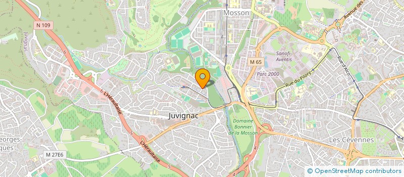localisation de l'entreprise MONSIEUR STAN MEDEMBLIK  JUVIGNAC