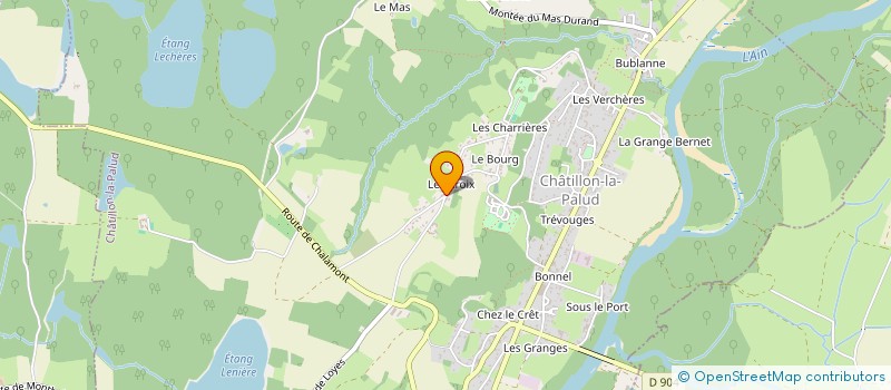 localisation de l'entreprise MONSIEUR STAN MURACZEWSKI  CHATILLON-LA-PALUD