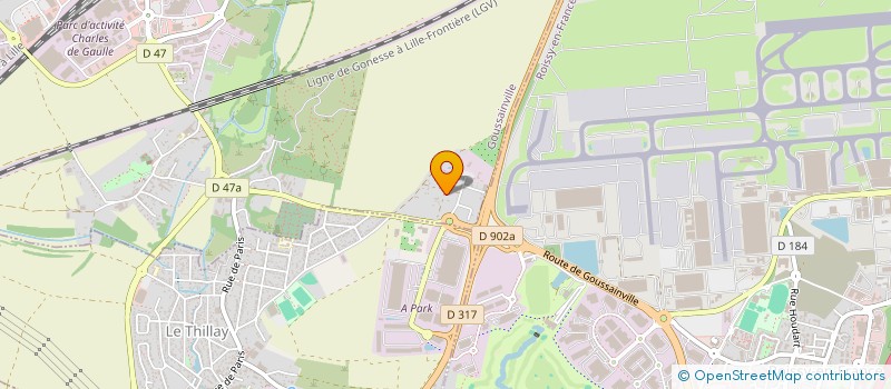 localisation de l'entreprise MONSIEUR STAN WINTRESTIN  GOUSSAINVILLE