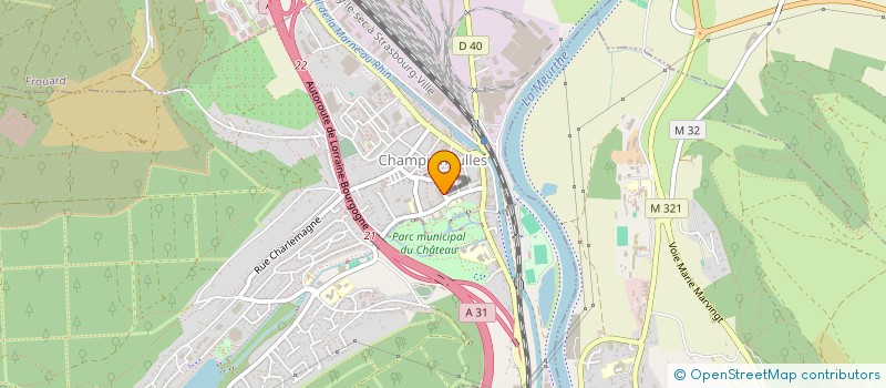 localisation de l'entreprise MONSIEUR STANCU CIOBANU  CHAMPIGNEULLES