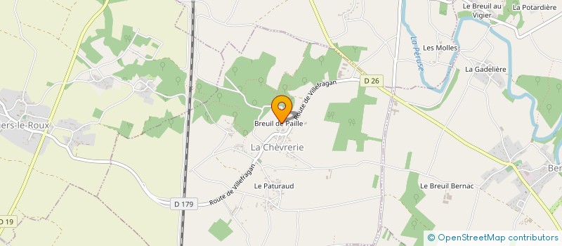 localisation de l'entreprise MONSIEUR STANDY GEOFFROY à LA CHEVRERIE
