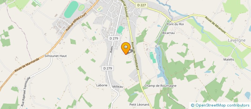 localisation de l'entreprise MONSIEUR STANE LAFLEUR  ORTHEZ