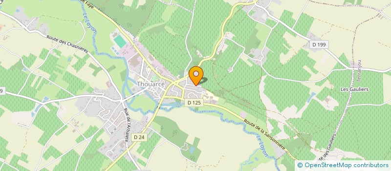 localisation de l'entreprise MONSIEUR STANIS GUILLON  BELLEVIGNE-EN-LAYON