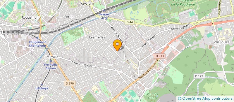localisation de l'entreprise MONSIEUR STANISA DJORDJEVIC à SEVRAN