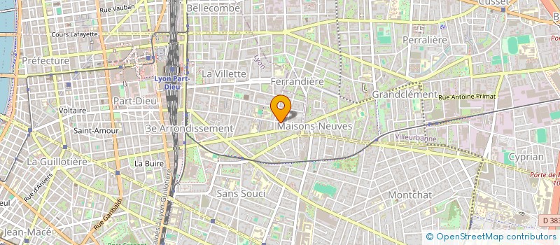 localisation de l'entreprise MONSIEUR STANISLAS ANDUJAR  LYON