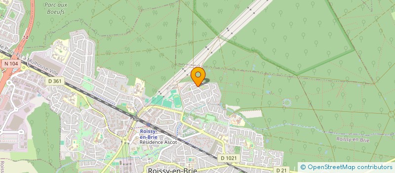 localisation de l'entreprise MONSIEUR STANISLAS ARNOUX  ROISSY-EN-BRIE