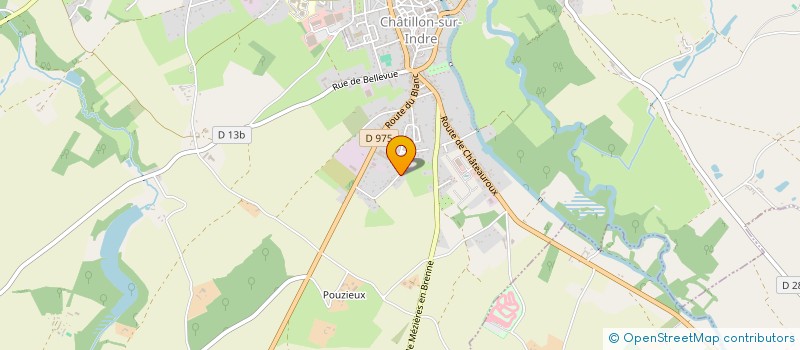 localisation de l'entreprise MONSIEUR STANISLAS AUBERT à CHATILLON-SUR-INDRE