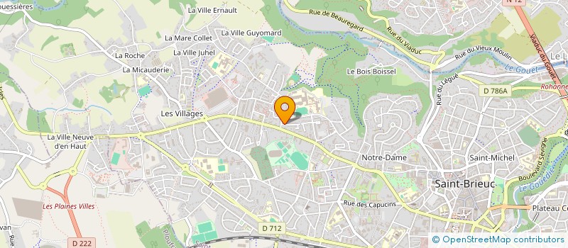 localisation de l'entreprise MONSIEUR STANISLAS BAR à SAINT-BRIEUC