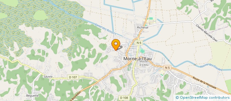 localisation de l'entreprise MONSIEUR STANISLAS BEAUMONT à MORNE A L'EAU