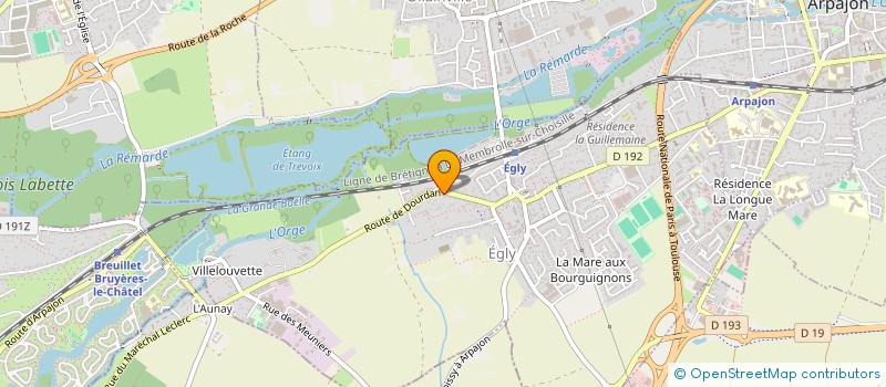 localisation de l'entreprise MONSIEUR STANISLAS BIELINSKI  EGLY