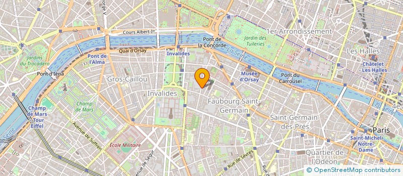 localisation de l'entreprise MONSIEUR STANISLAS BOUVIER  PARIS