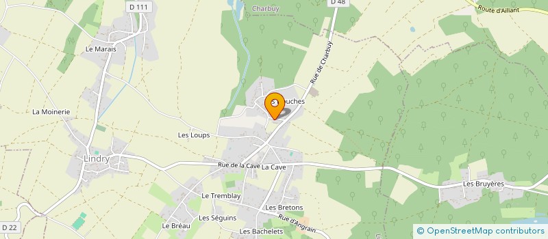 localisation de l'entreprise MONSIEUR STANISLAS BRANLE  LINDRY