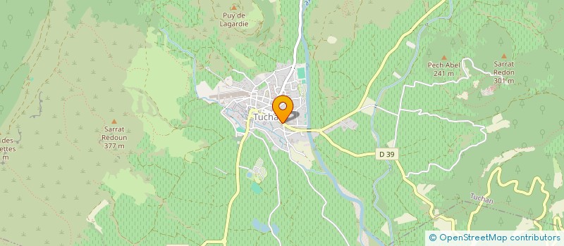 localisation de l'entreprise MONSIEUR STANISLAS BRASSOU  TUCHAN