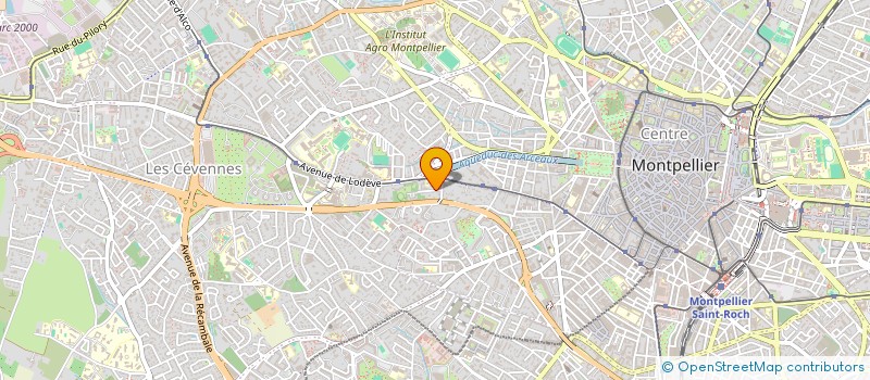 localisation de l'entreprise MONSIEUR STANISLAS BRUN à MONTPELLIER