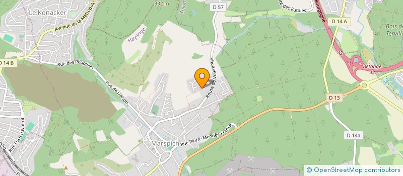 localisation de l'entreprise MONSIEUR STANISLAS BRZENCZEK  HAYANGE