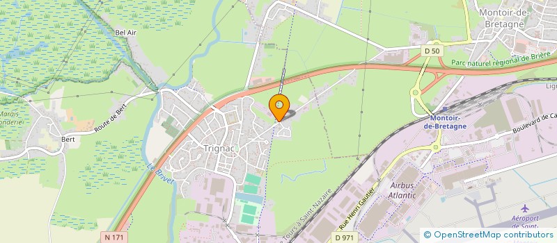 localisation de l'entreprise MONSIEUR STANISLAS CABROL  TRIGNAC