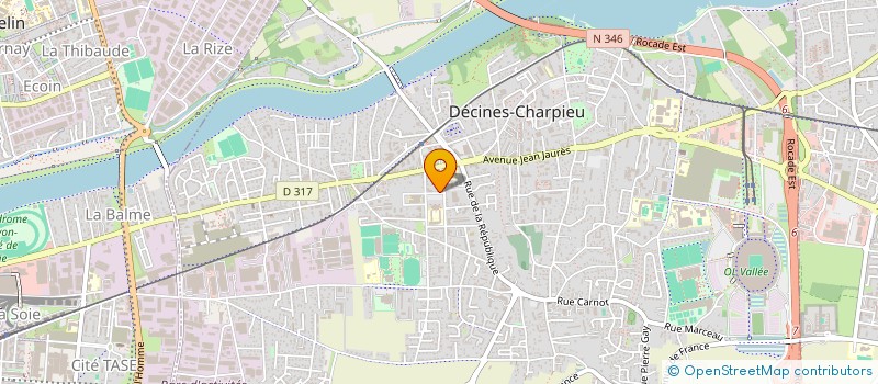 localisation de l'entreprise MONSIEUR STANISLAS CANCY  VILLEURBANNE