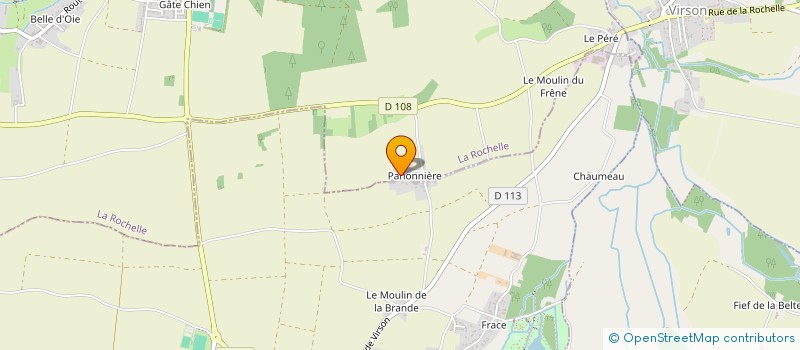 localisation de l'entreprise MONSIEUR STANISLAS CAQUINEAU à SAINT-CHRISTOPHE