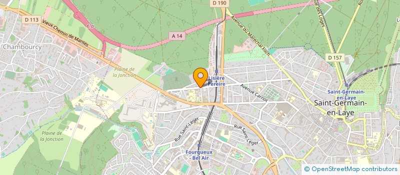 localisation de l'entreprise MONSIEUR STANISLAS CAZOGIER  SAINT-GERMAIN-EN-LAYE