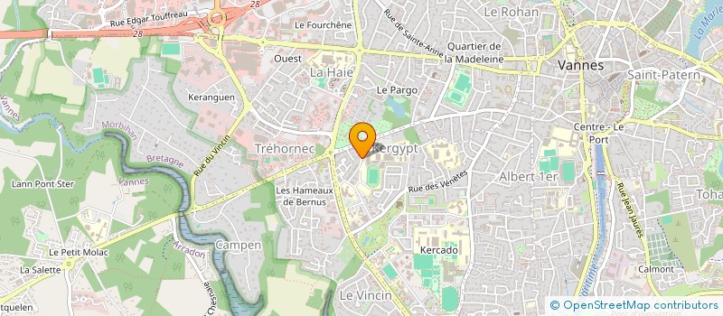 localisation de l'entreprise MONSIEUR STANISLAS CHOMEL à VANNES