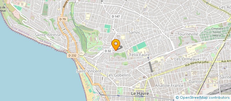 localisation de l'entreprise MONSIEUR STANISLAS D'OILLIAMSON BARTHELEMY à LE HAVRE