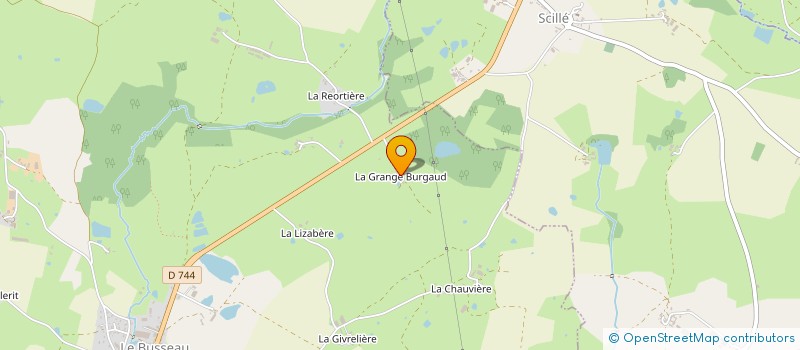localisation de l'entreprise MONSIEUR STANISLAS DAPSENCE à LE BUSSEAU