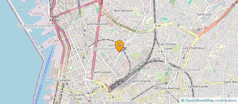 localisation de l'entreprise MONSIEUR STANISLAS DE BELENET à MARSEILLE