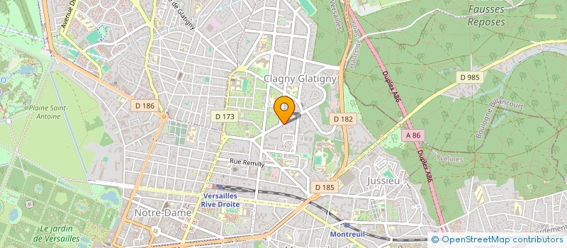 localisation de l'entreprise MONSIEUR STANISLAS DE MAINTENANT à VERSAILLES