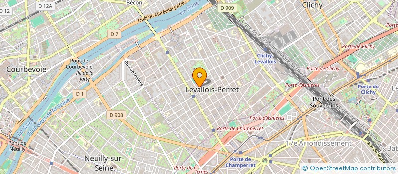 localisation de l'entreprise MONSIEUR STANISLAS DE MARNIX DE SAINTE ALDEGONDE à LEVALLOIS-PERRET