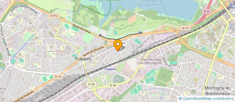 localisation de l'entreprise MONSIEUR STANISLAS DE MONARTOFF à TRAPPES