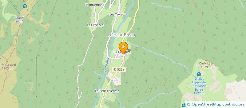 localisation de l'entreprise MONSIEUR STANISLAS DE ROMANOVSKY  CROLLES