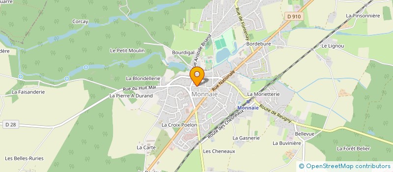 localisation de l'entreprise MONSIEUR STANISLAS DE VILLELE à CLOYES-LES-TROIS-RIVIERES