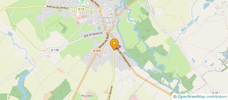 localisation de l'entreprise MONSIEUR STANISLAS DECHENE à CHATILLON-SUR-INDRE