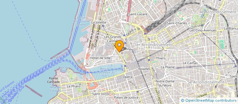 localisation de l'entreprise MONSIEUR STANISLAS DECOTIGNIE à MARSEILLE