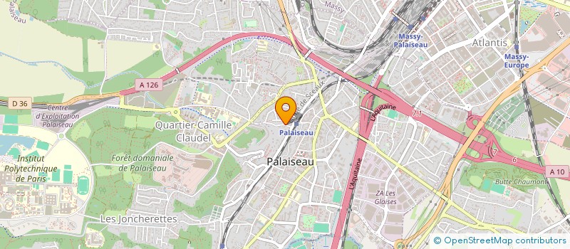 localisation de l'entreprise MONSIEUR STANISLAS DEHAENE  PALAISEAU