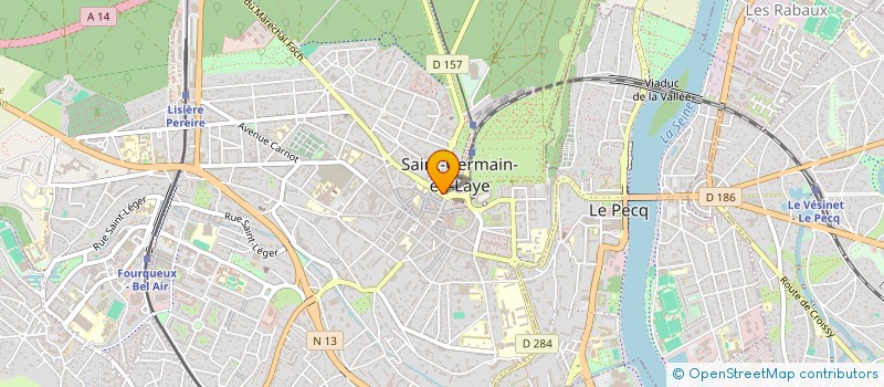localisation de l'entreprise MONSIEUR STANISLAS DESHAYS à SAINT-GERMAIN-EN-LAYE