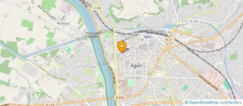 localisation de l'entreprise MONSIEUR STANISLAS DOZIAS  AGEN