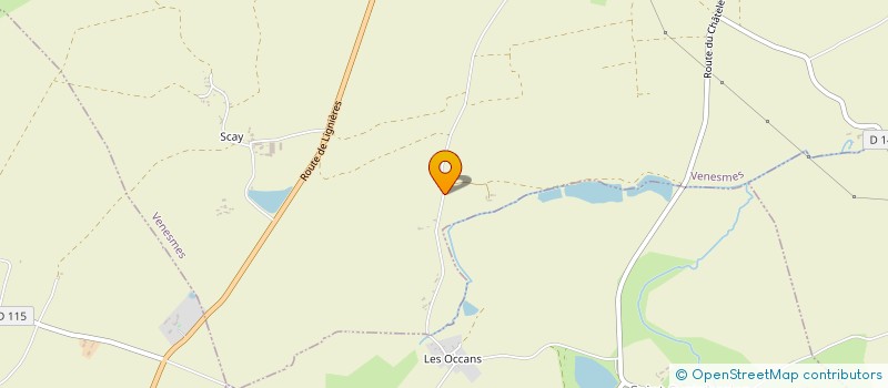 localisation de l'entreprise MONSIEUR STANISLAS DUDEK  VENESMES