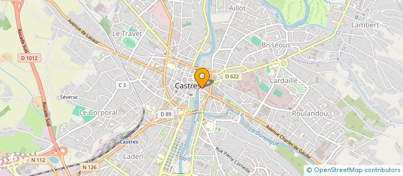 localisation de l'entreprise MONSIEUR STANISLAS DZIADOWIEC à CASTRES