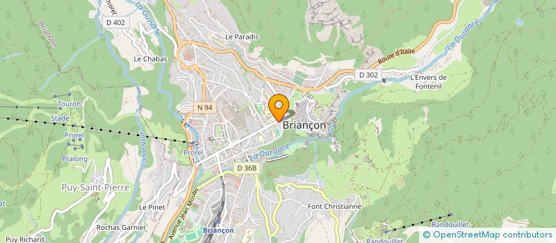 localisation de l'entreprise MONSIEUR STANISLAS ESTEBES à BRIANCON