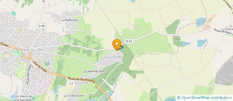 localisation de l'entreprise MONSIEUR STANISLAS FAVALIER à BREM-SUR-MER