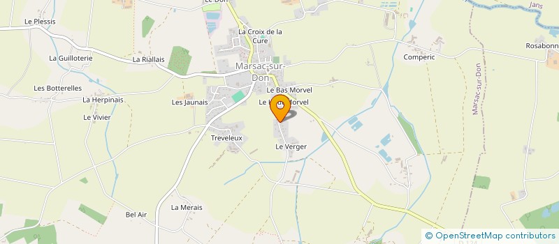 localisation de l'entreprise MONSIEUR STANISLAS FOUCHER à MARSAC-SUR-DON